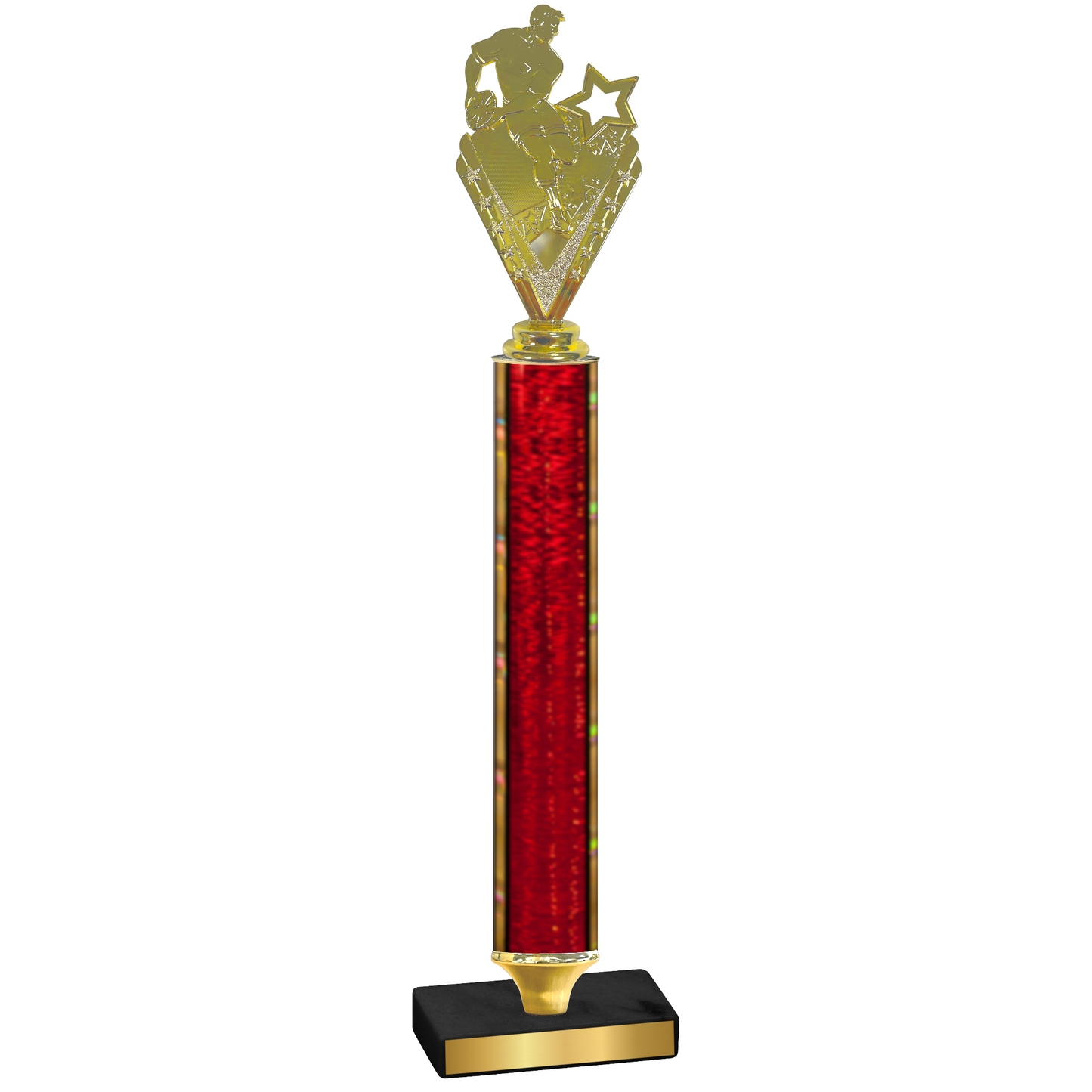 Value Red Glacier Rugby Trophy