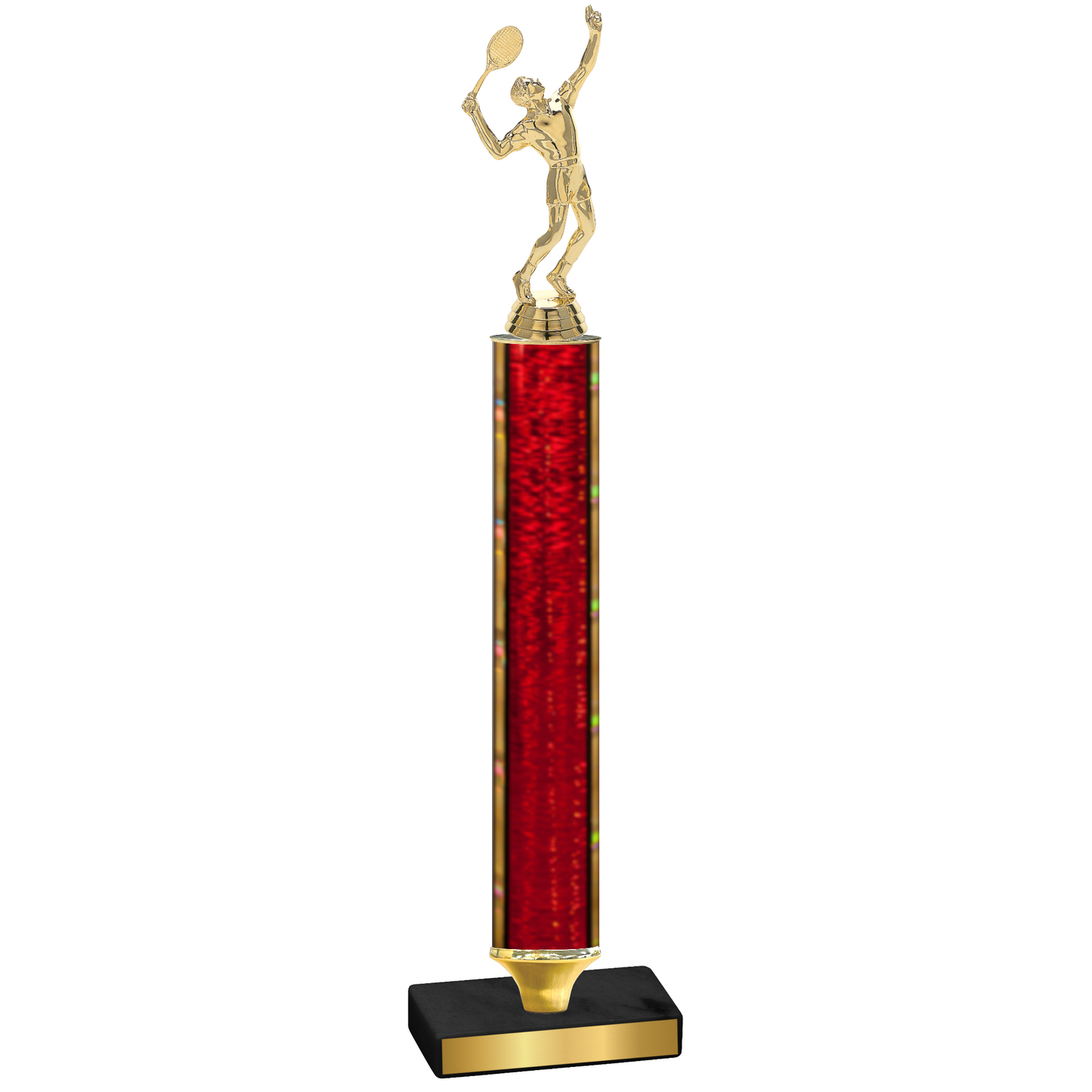 Value Red Glacier Tennis Trophy