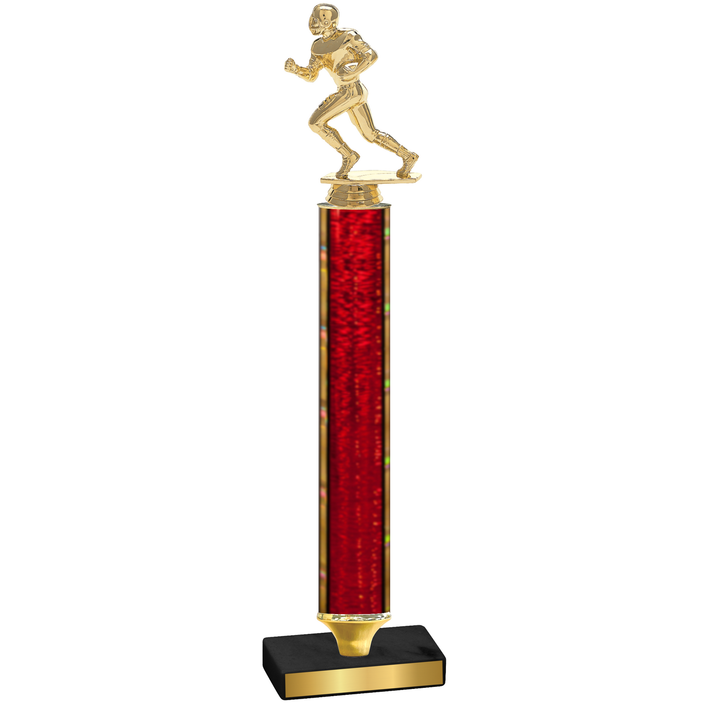 Value Red Glacier Football Trophy