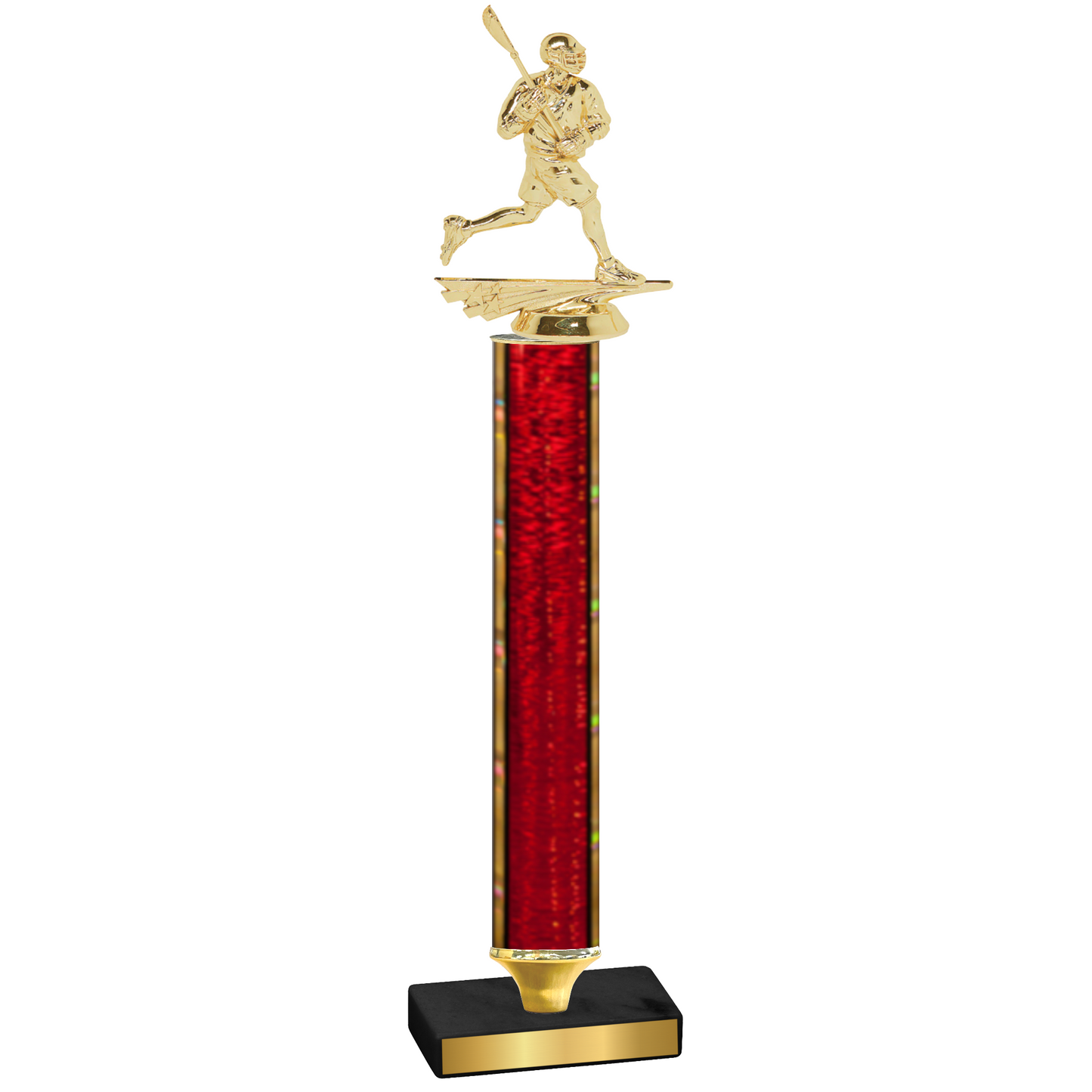 Value Red Glacier Lacrosse Trophy