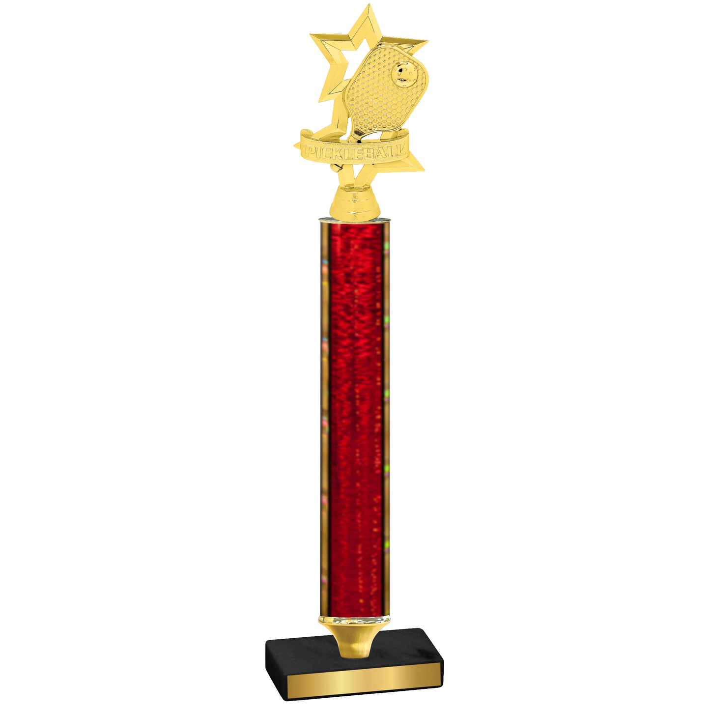 Value Red Glacier Pickleball Trophy