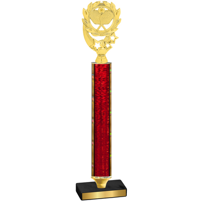 Value Red Glacier Pickleball Trophy