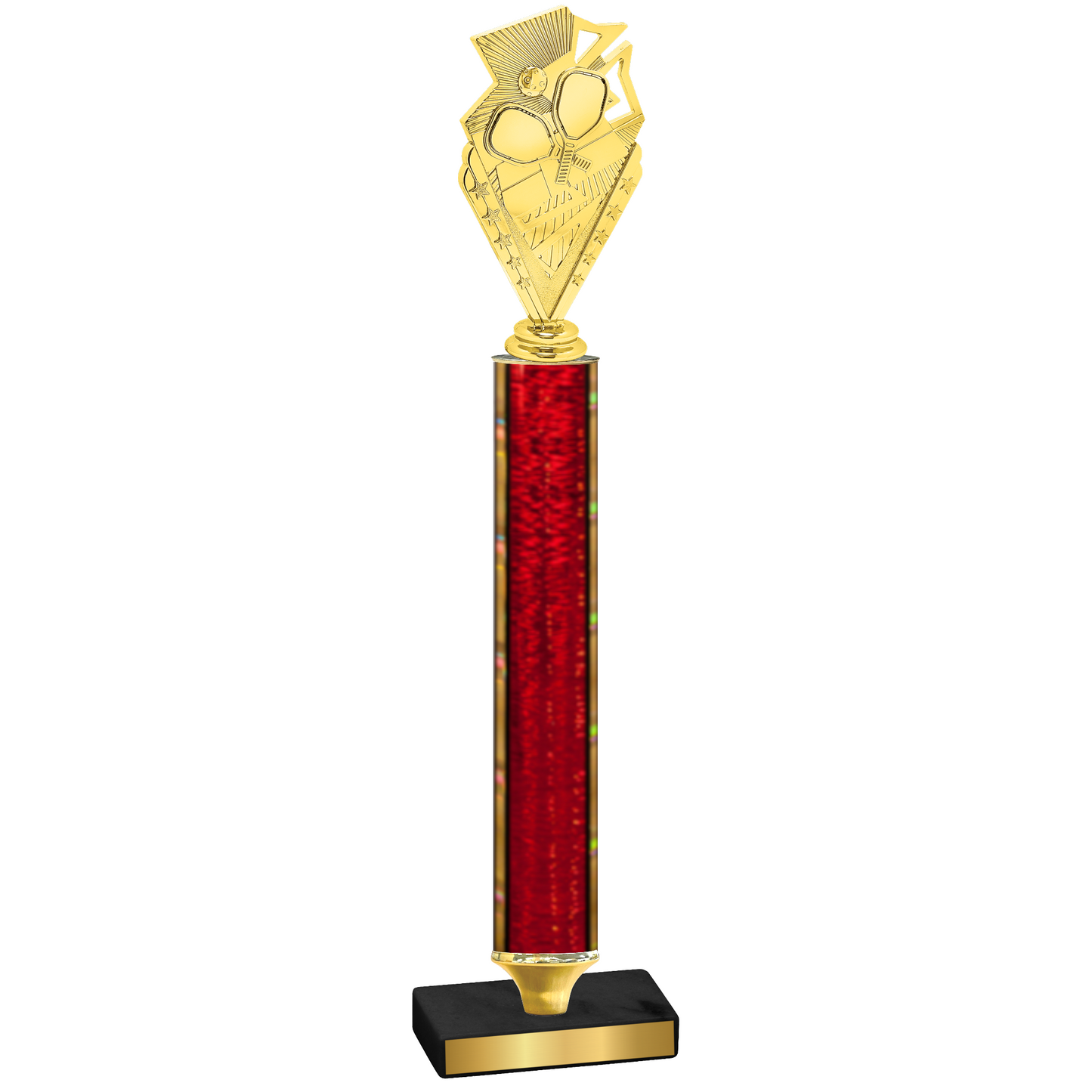 Value Red Glacier Pickleball Trophy