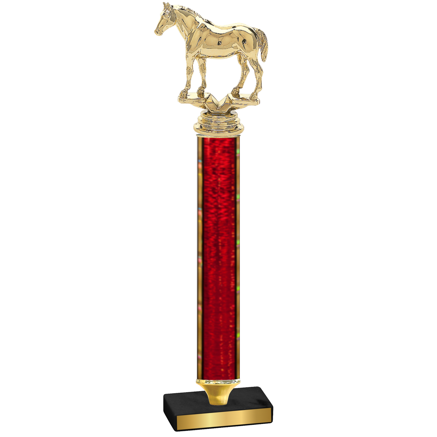 Value Red Glacier Horses Trophy