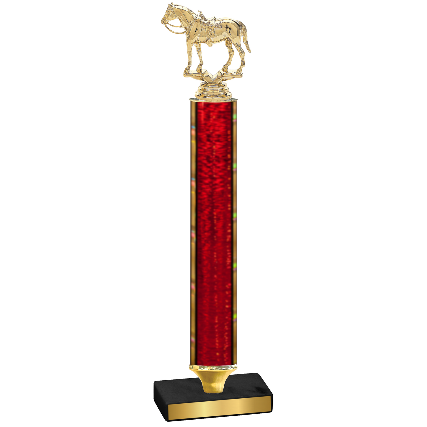 Value Red Glacier Horses Trophy