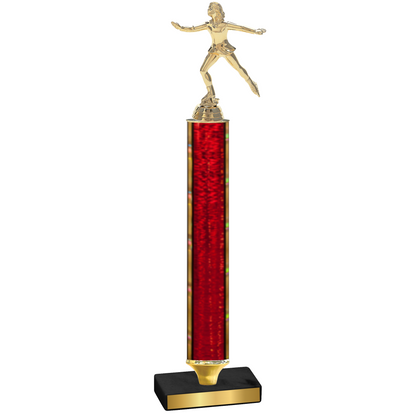 Value Red Glacier Skater Trophy