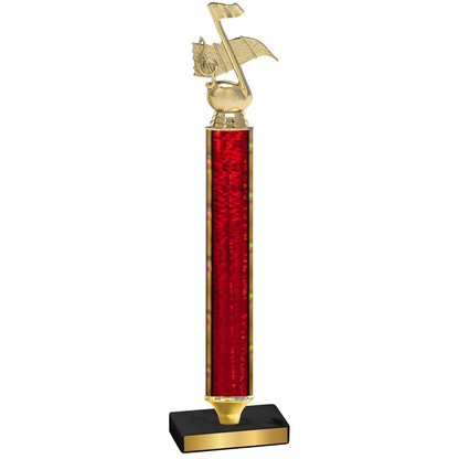 Value Red Glacier Music Trophy