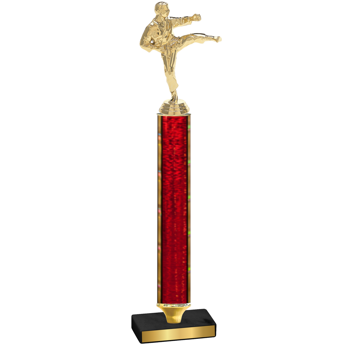 Value Red Glacier Karate Trophy