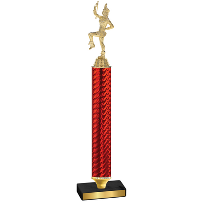 Value Red Carbon Fiber Majorette Trophy