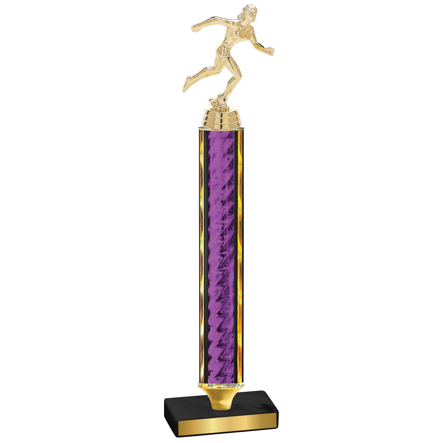 Value Purple Glacier Running Trophy