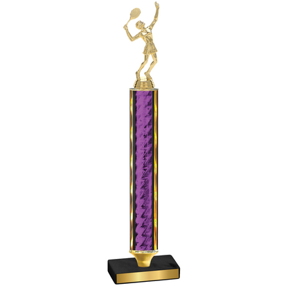 Value Purple Glacier Tennis Trophy