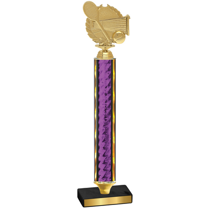 Value Purple Glacier Tennis Trophy