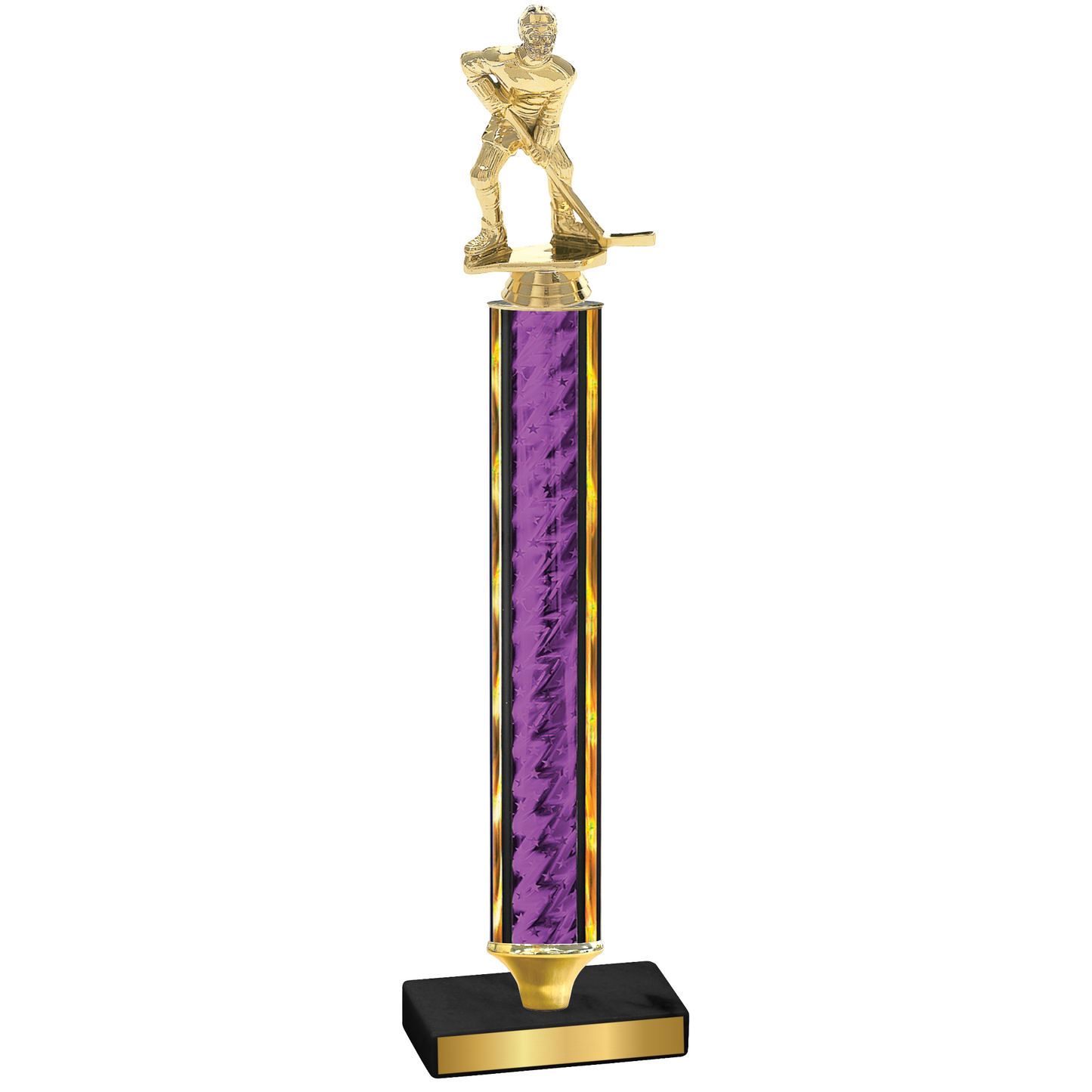 Value Purple Glacier Hockey Trophy