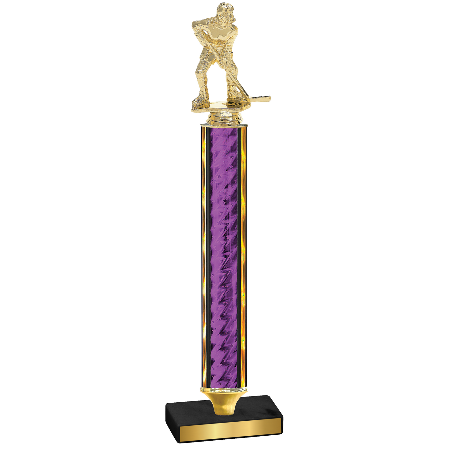 Value Purple Glacier Hockey Trophy