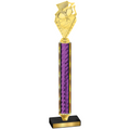 Value Purple Glacier Pickleball Trophy