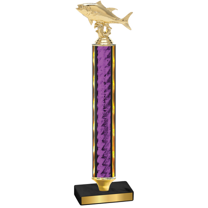 Value Purple Glacier Fishing Trophy