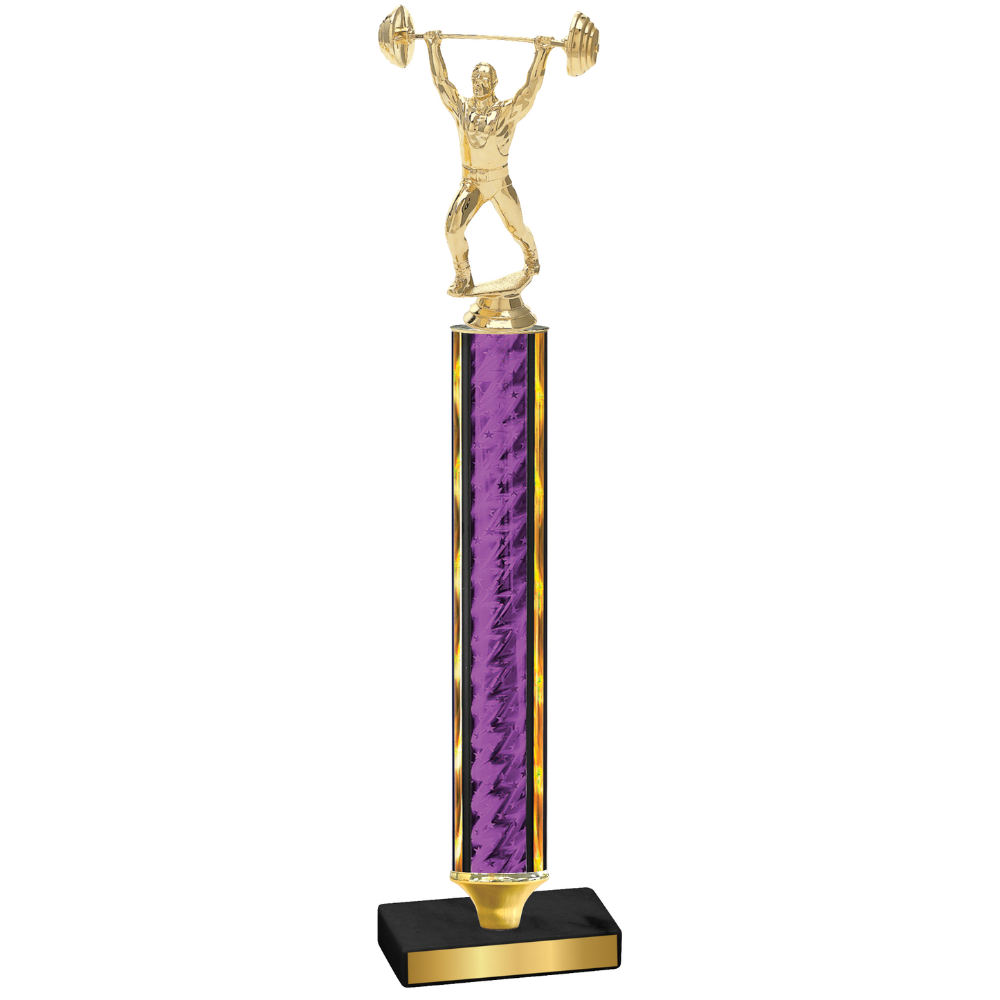 Value Purple Glacier Weights Trophy