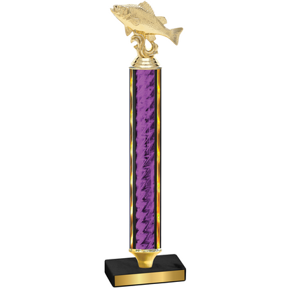 Value Purple Glacier Fishing Trophy