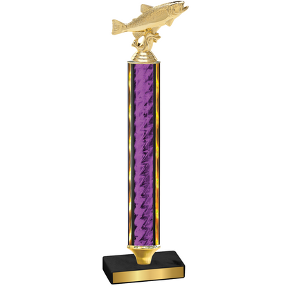 Value Purple Glacier Fishing Trophy