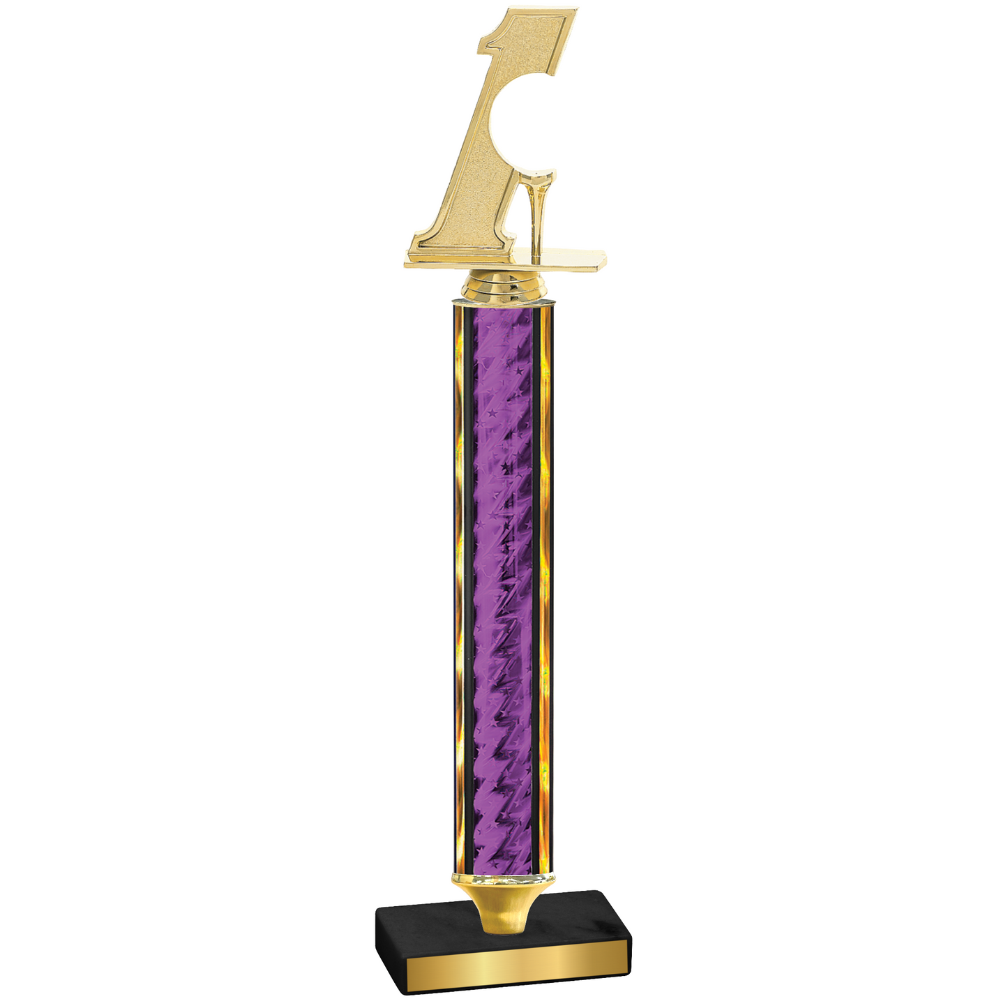 Value Purple Glacier Golf Trophy