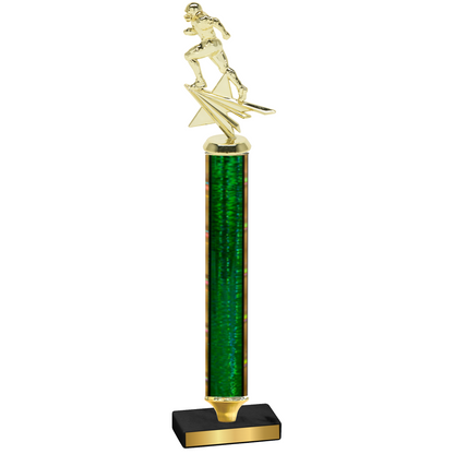 Value Green Glacier Football Trophy