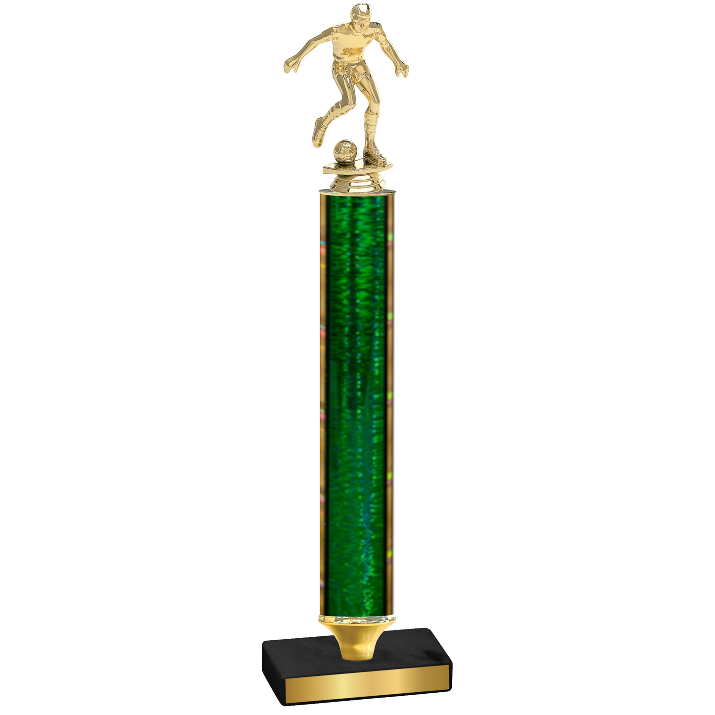 Value Green Glacier Soccer Trophy