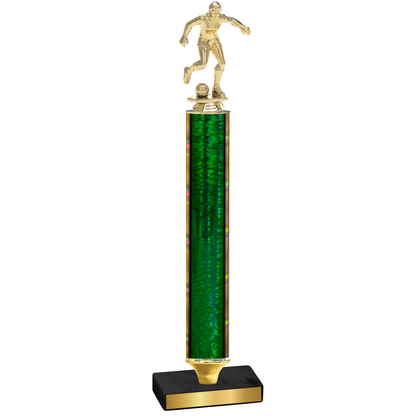 Value Green Glacier Soccer Trophy