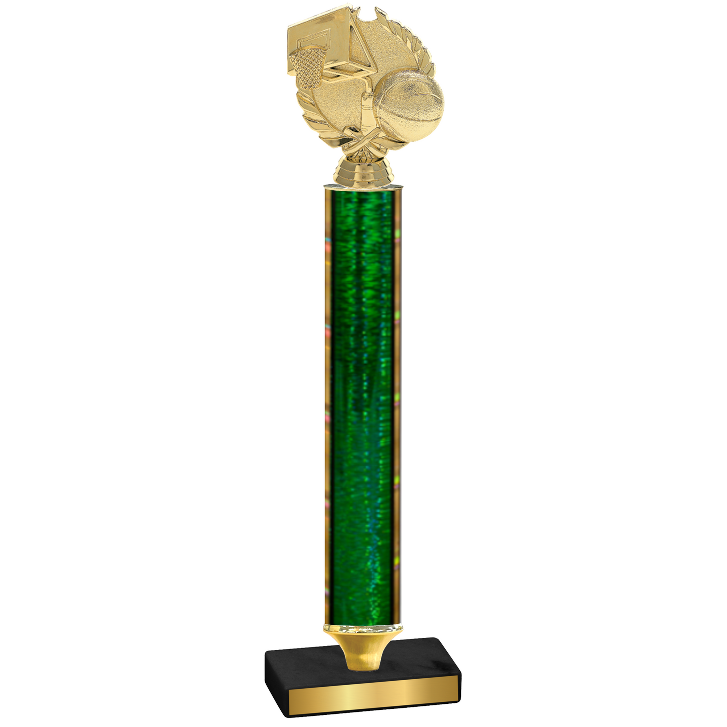 Value Green Glacier Basketball Trophy