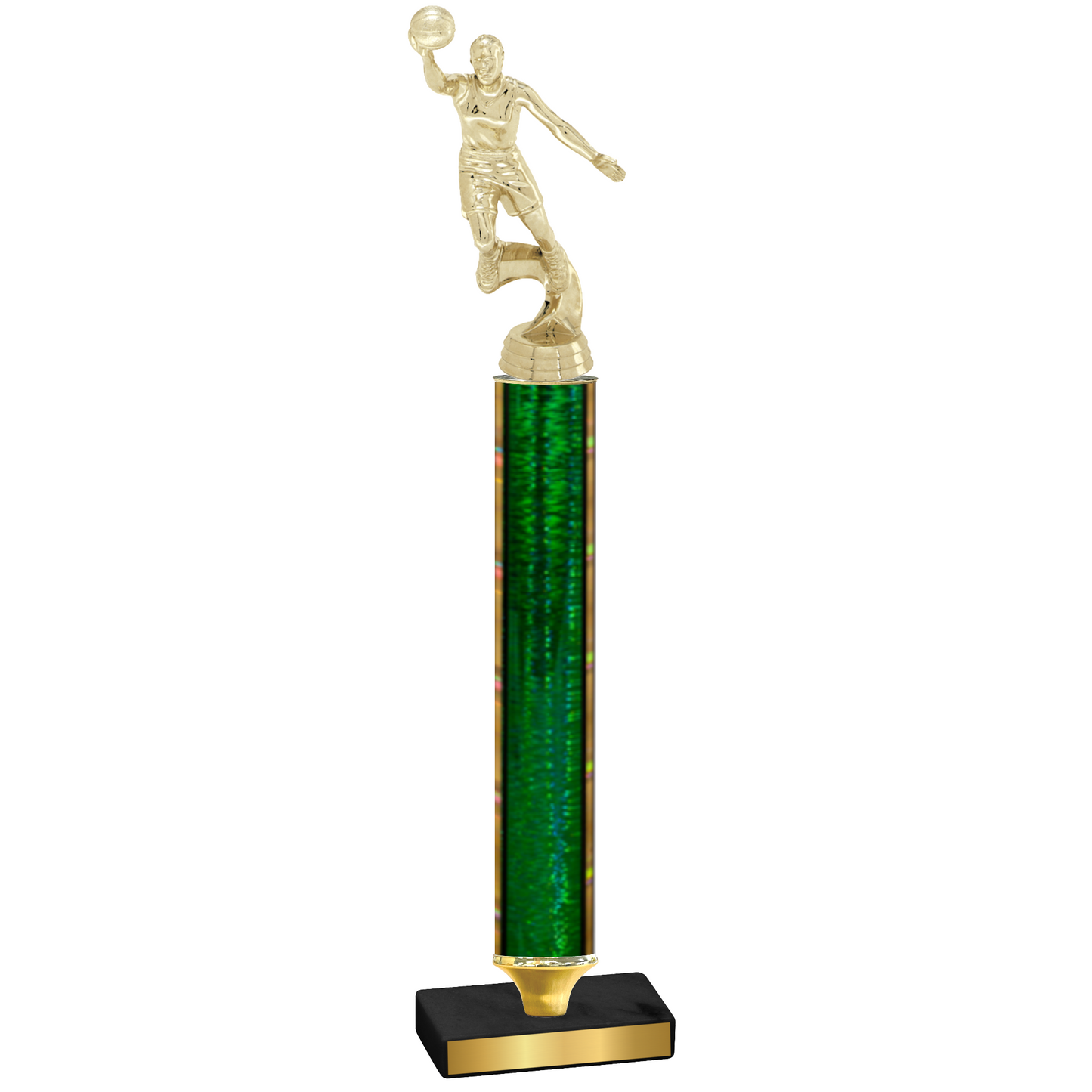 Value Green Glacier Basketball Trophy