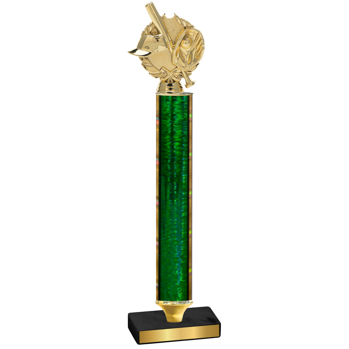 Value Green Glacier Baseball Trophy