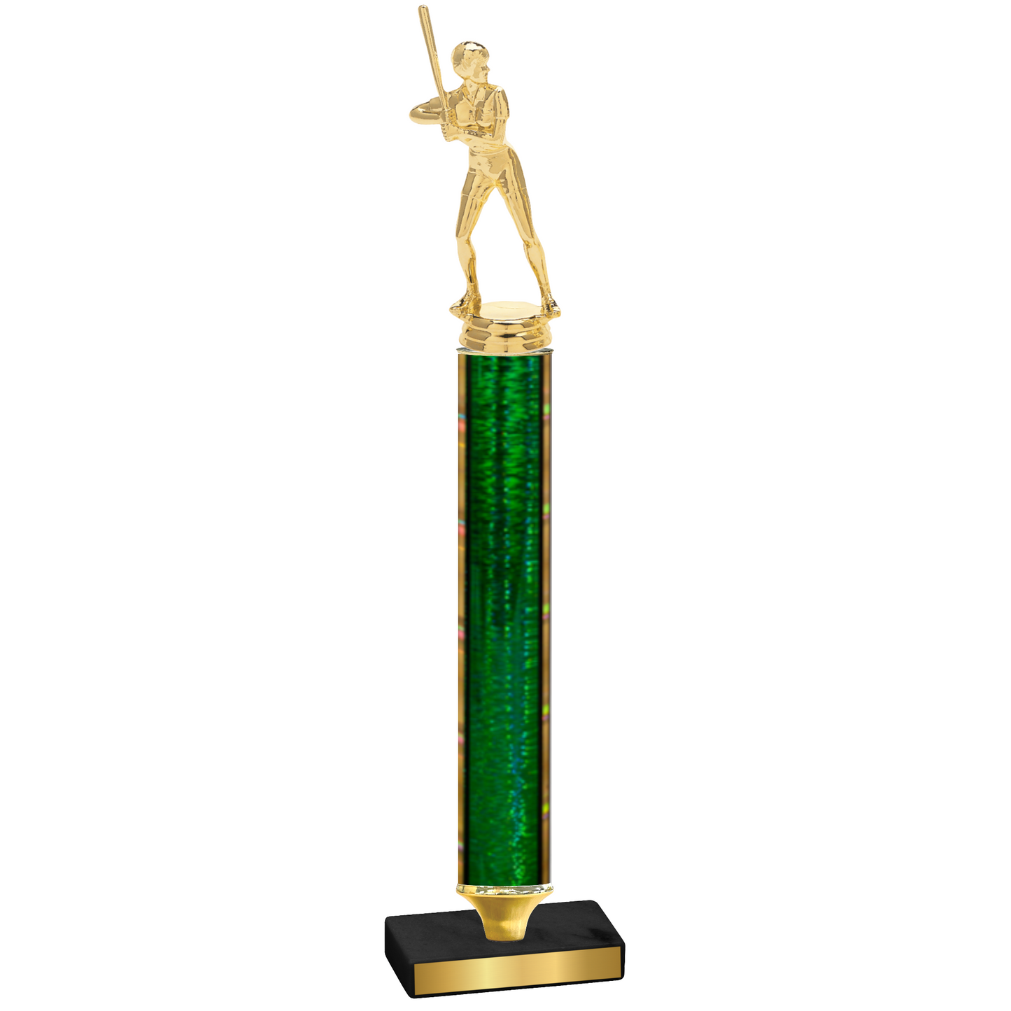 Value Green Glacier Softball Trophy