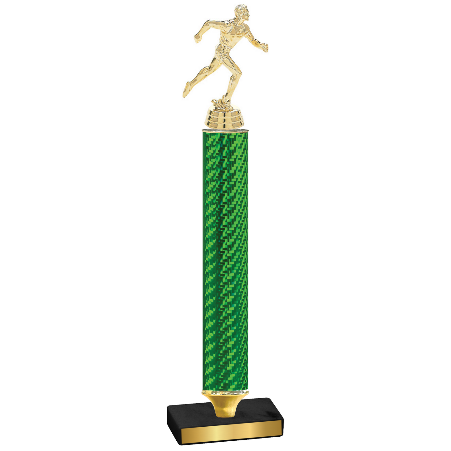 Value Green Carbon Fiber Running Trophy