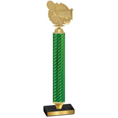 Value Green Carbon Fiber Tennis Trophy