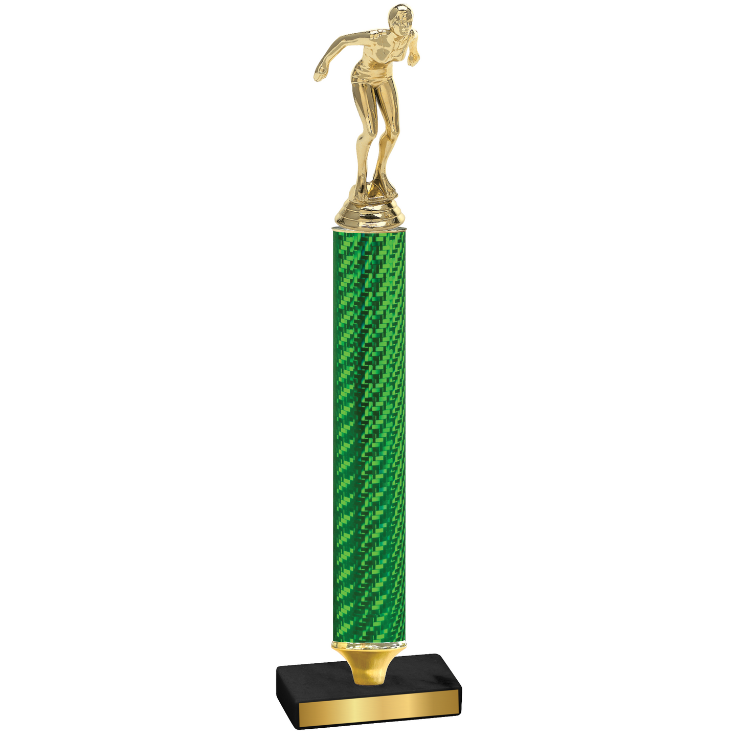 Value Green Carbon Fiber Tennis Trophy