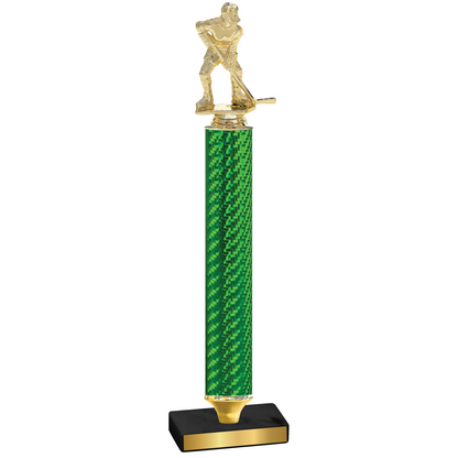 Value Green Carbon Fiber Hockey Trophy