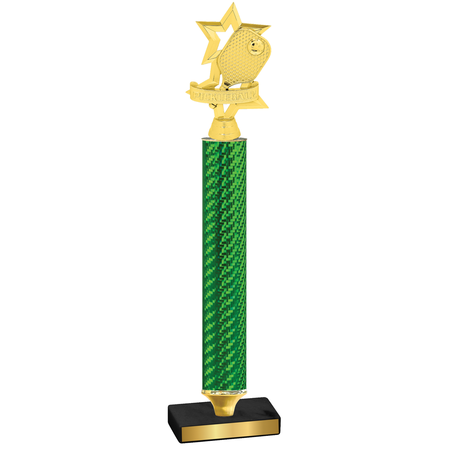 Value Green Carbon Fiber Pickleball Trophy