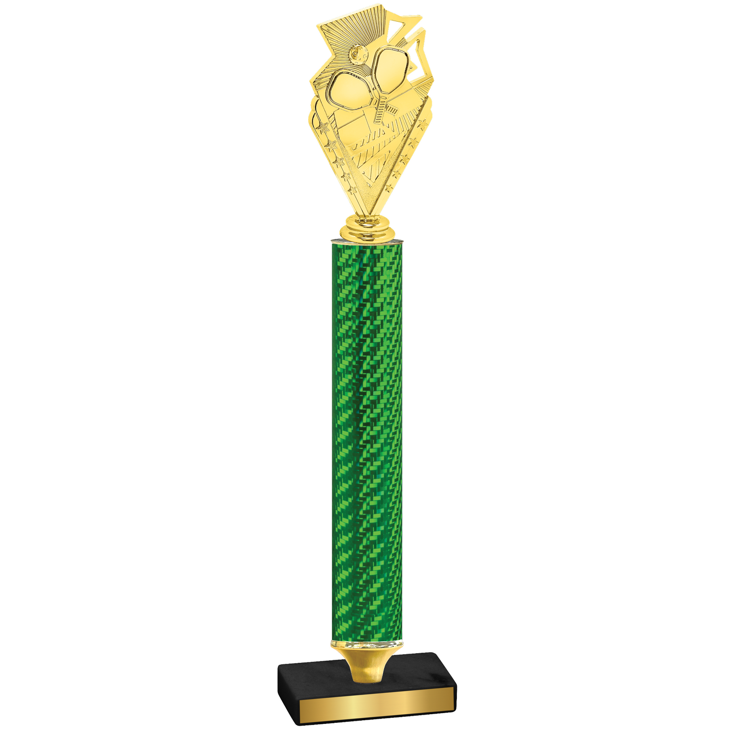 Value Green Carbon Fiber Pickleball Trophy