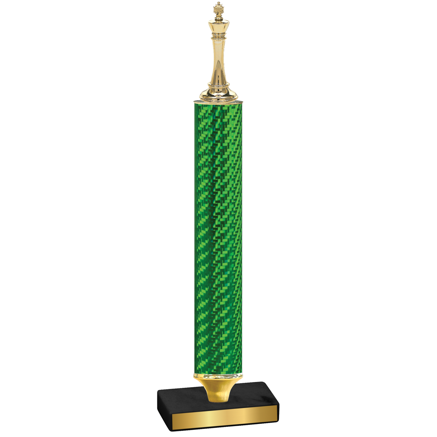 Value Green Carbon Fiber Chess Trophy