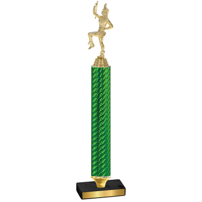 Value Green Carbon Fiber Majorette Trophy