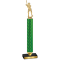 Value Green Carbon Fiber Baseball Trophy