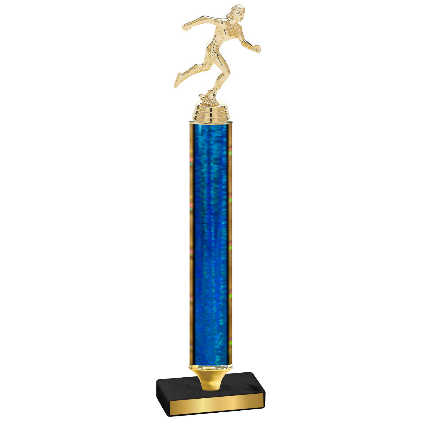 Value Blue Glacier Running Trophy