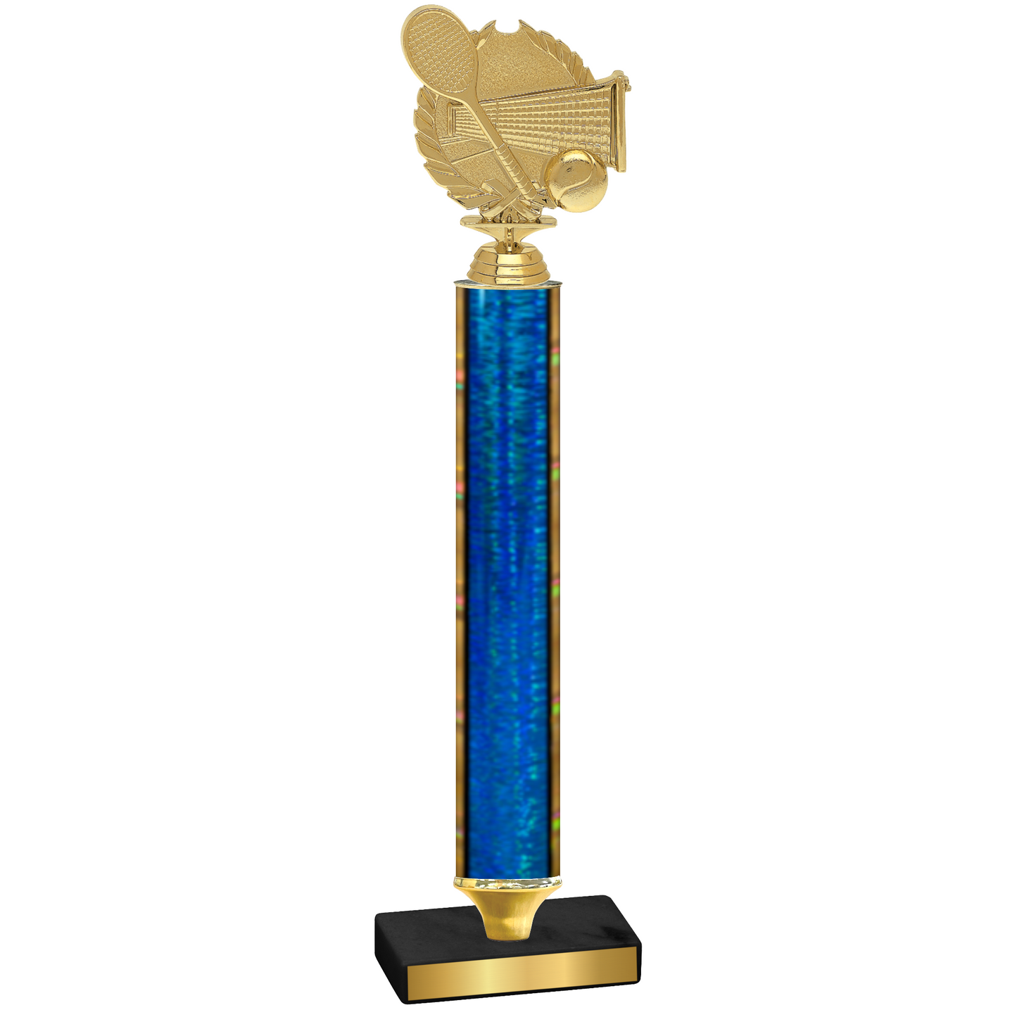 Value Blue Glacier Tennis Trophy