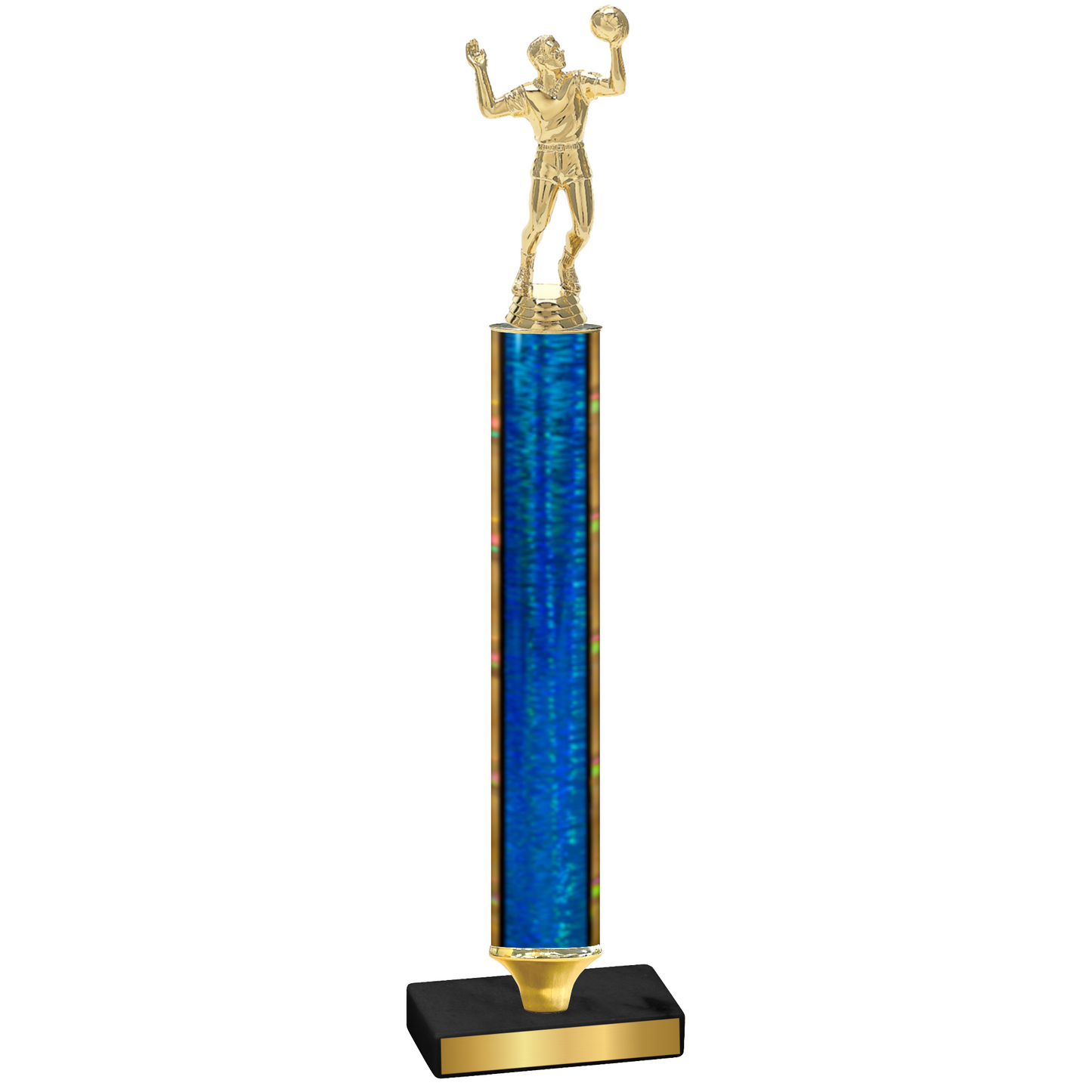 Value Blue Glacier Volleyball Trophy