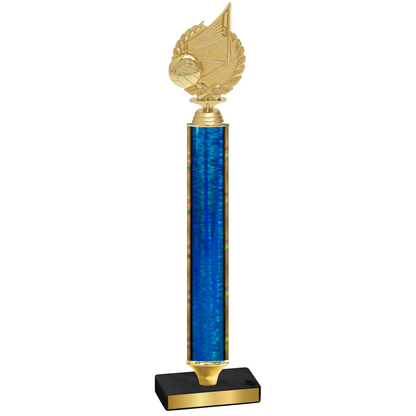 Value Blue Glacier Volleyball Trophy