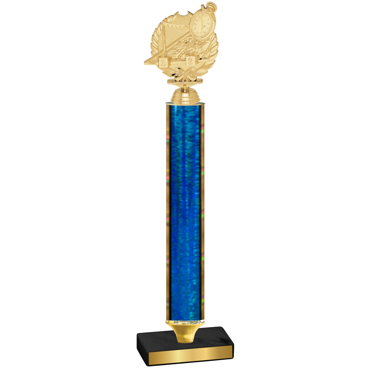 Value Blue Glacier Swimming Trophy