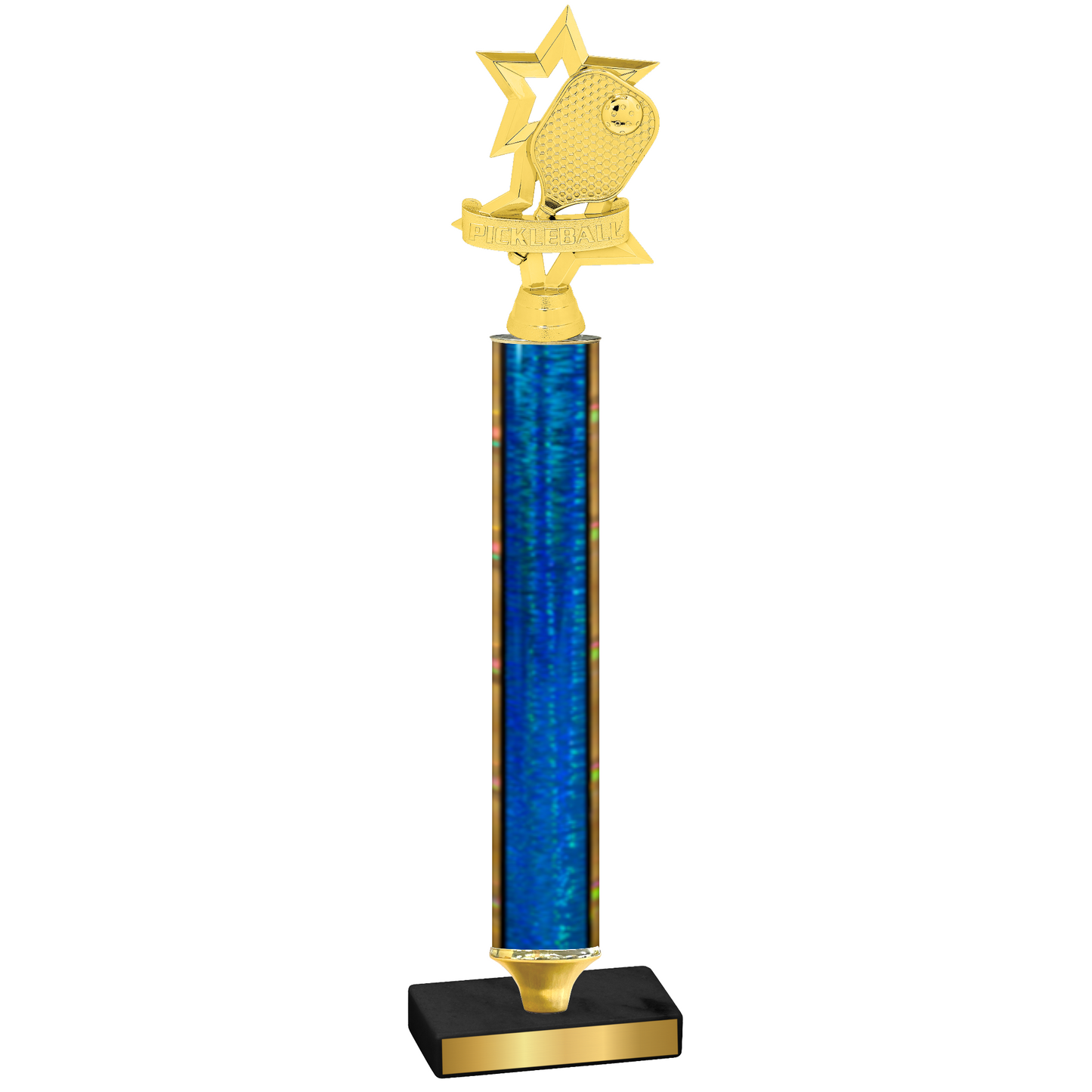 Value Blue Glacier Pickleball Trophy