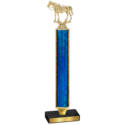 Value Blue Glacier Horses Trophy