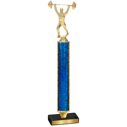 Value Blue Glacier Weights Trophy