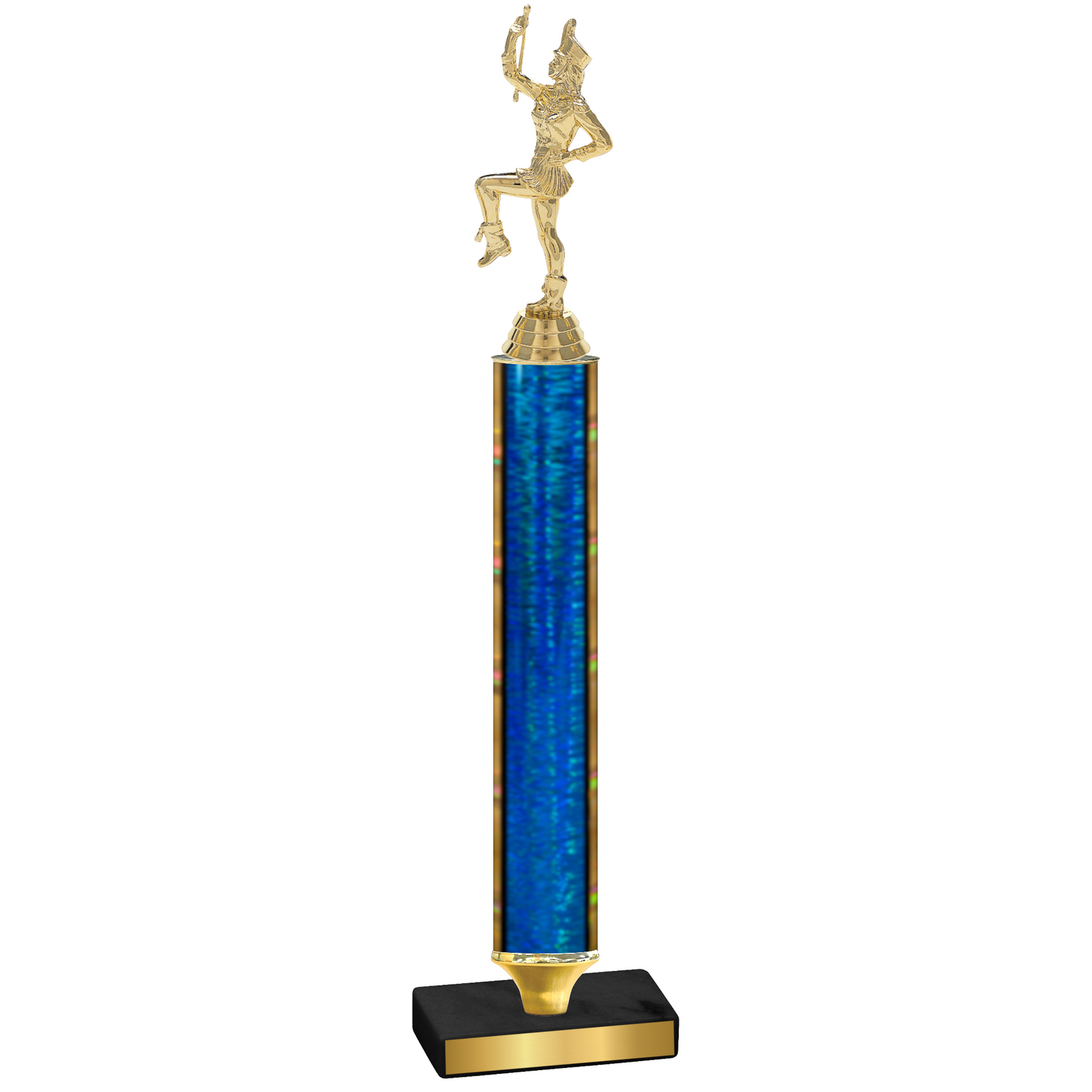 Value Blue Glacier Majorette Trophy