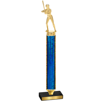 Value Blue Glacier Softball Trophy